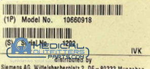 Siemens MRI Symphony Processor Mr-Va Avior Q2000, PN 10660918