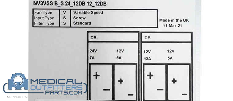Philips CR FDC Trix PSU Interface Assy, PN 459800128372