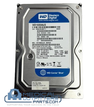 Wester Digital 160GB Internal Hard Drive, PN WD1600AAJS,60Z0A0