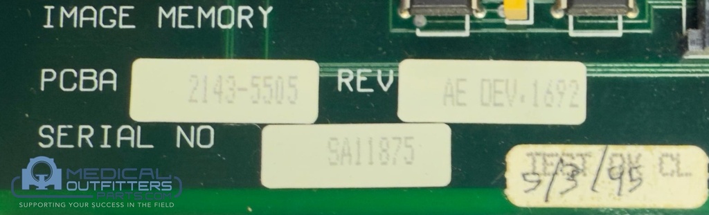 Philips Skylight Image Memory w/16 MB, PN 453560030491, 2143-5505