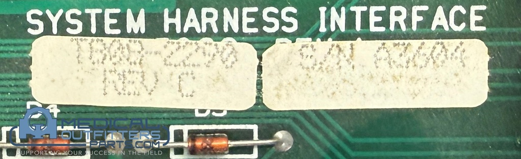 Philips Skylight System Harness Interface PCB Board, PN 453560201861, T808-2290