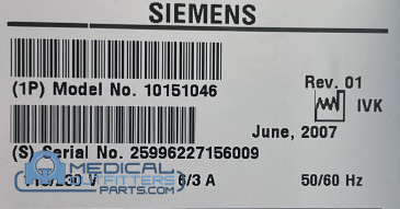Siemens E-CAM Snac 2.93 Ghz, PN 10151046