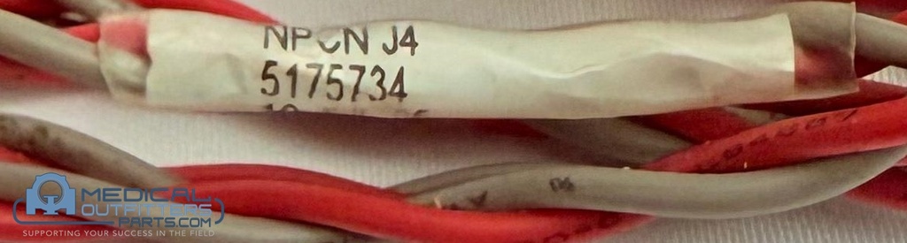 GE CT LIGHTSPEED Cable From Home Latch Assy To NPCN J12, PN 5175734