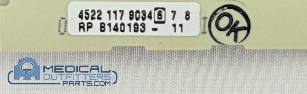 Philips MRI Intera Audio Switch 2 Board, PN 452211790346