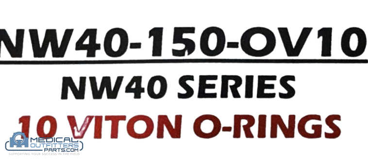 NW40 Viton O-Rings, PN NW40-150-OV10