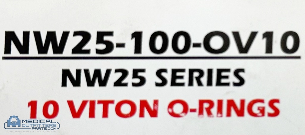 NW25 Viton O-Rings, PN NW25-100-OV10