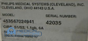 Philips PET/CT CIRS S1/S2, 1.1Gb, 6A, Cabinet, PN 453567024941