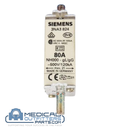 Siemens Sensation NH Fuse 80A, 500V, car.gG BG000, PN 3078557 