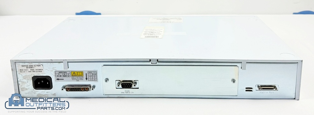 GE NM Switch Desc.12 Port 10/100Mbit, PN 2204151-4, 3C16981A