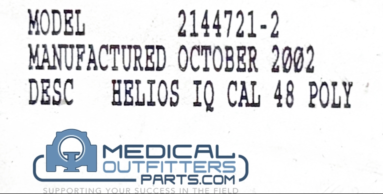 GE CT Helios IQ Calibrate 48 POLY, PN 2144721-2