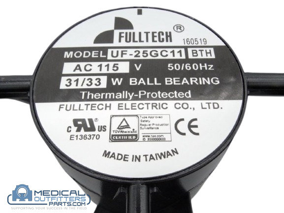 GE CT Ligtspeed Fan, PN 5340738, UF-25GC11