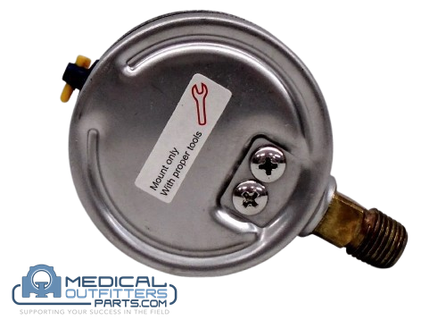 Trerice D80 Series Industrial Gauge, 0-300PSI, 1/4 NPT LM, PN D82LFB2502LA140, D82LFB 21/2"