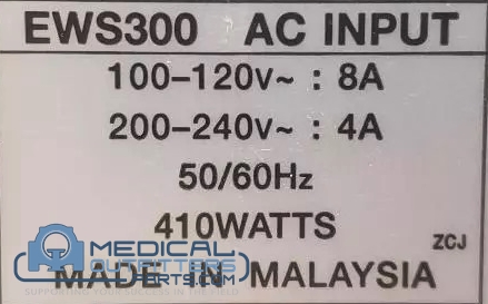 Nemic Lambda Power Supply 100-120V - 8A, 200-240V -4A, PN EWS3005