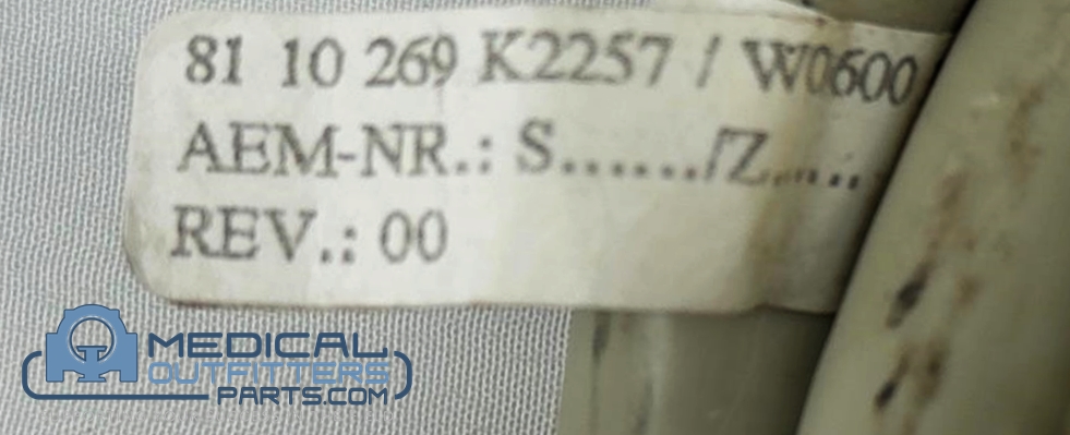 Siemens MRI Espree Cable W0600, PN 8110269