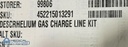 Philips MRI Helium Gas Charge Line Kit, PN 452215013291