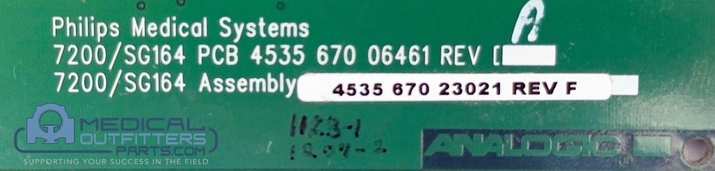 Philips PET/CT IDT/SG164 Acquisitor Assy, 1.1Gbit, PN 453567023021