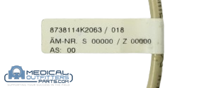 Siemens MRI Magnetom RF Cable BNC 0.38M, PN 8738114