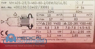 Philips MRI Intera LCC Pump Old Style, PN 452215036441