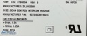 GE CT Scan Control Intercom Module, PN B7800SK 