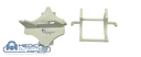Siemens MRI Phantom Holder , PN 5515379,