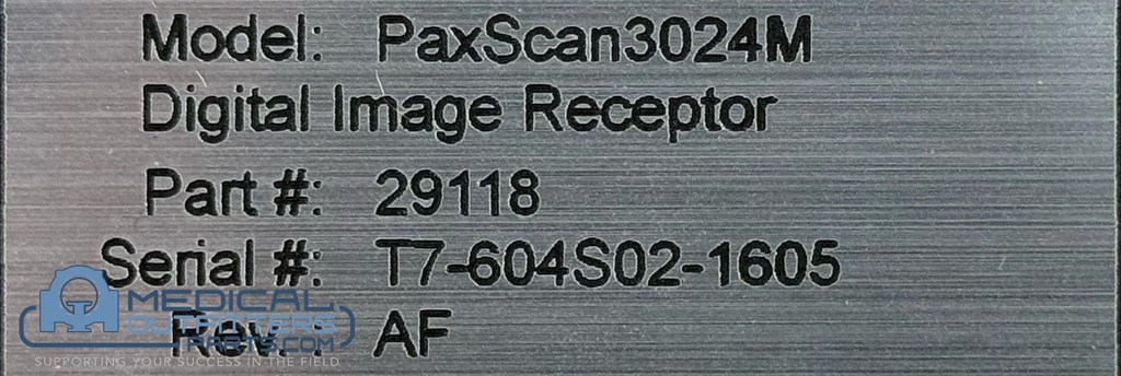 Siemens Mammo Flat Panel Detector 3024M, PN PAXSCAN3024M