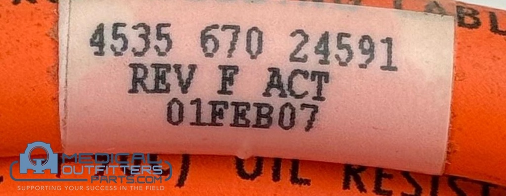 Philips CT Brilliance Cable AC Input To Fuse Contactor, PN 453567024591 