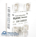 Tyco Electronics Solid State Relay, 25Amp, 24-280VAC, PN SSR-240D25