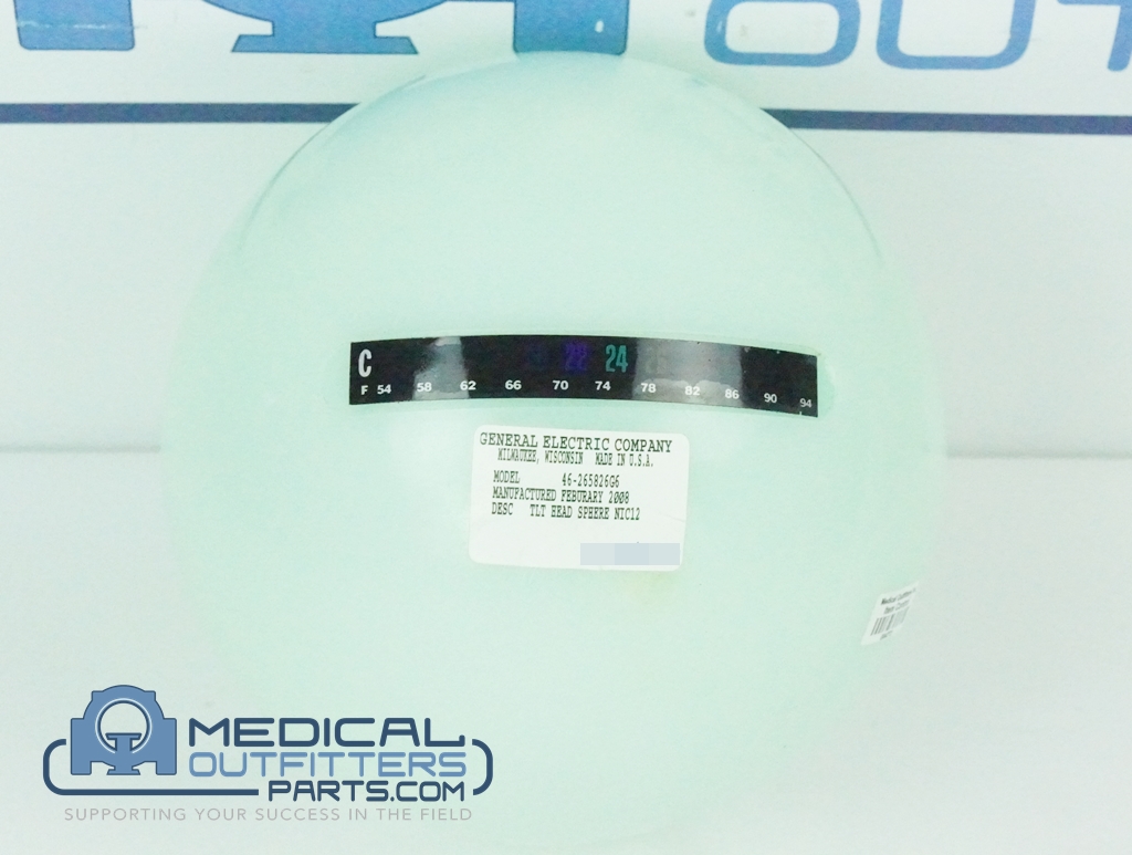 GE MRI TLT  Head Sphere W/Solution, PN 46-265826G5