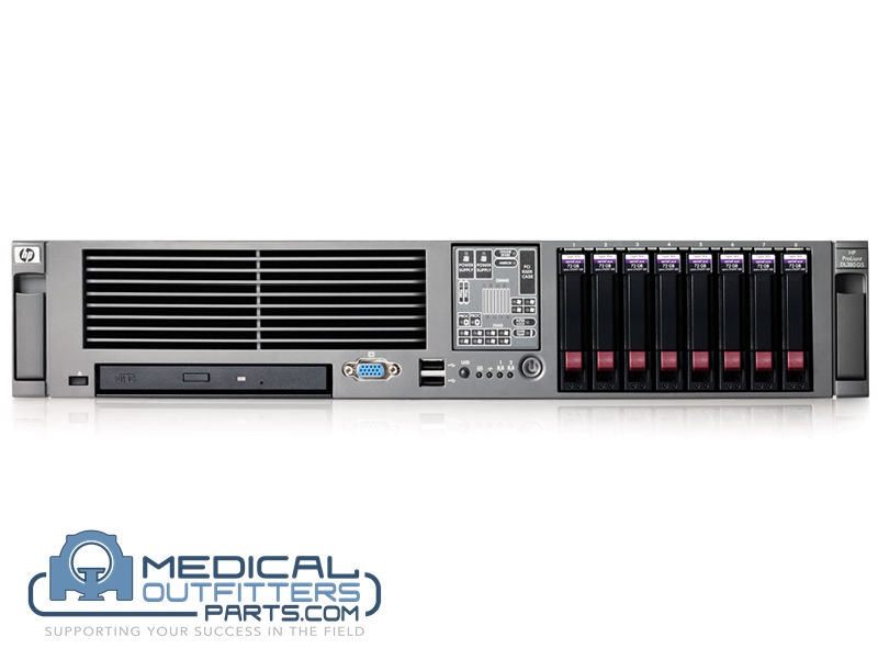 HP ProLiant 2x Intel Quad-Core, 2Ghz, 4Gb RAM, 4x 146Gb 10k, SAS, PN DL380G5, E5405