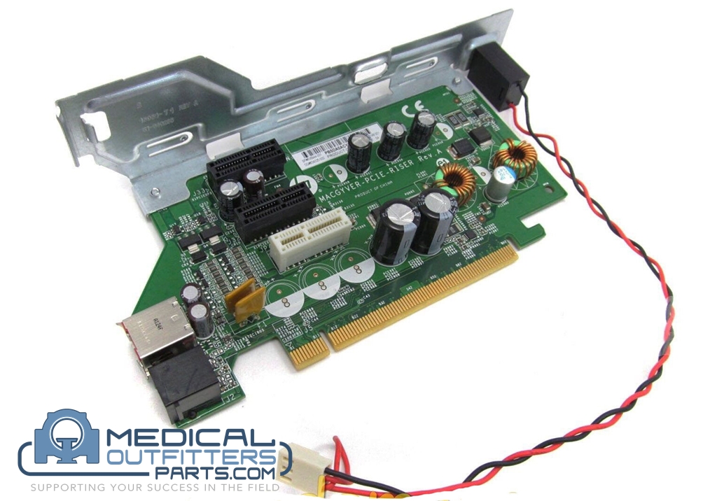 HP POS 24VDC Powered PCie to PCIe Riser Card, PN 640266-001