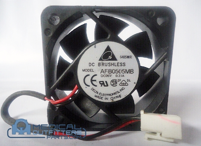 Hologic Selenia Digital Mammo Axial Fan, DC 5V 0.33A, 50X50X15mm, PN AFB0505MB