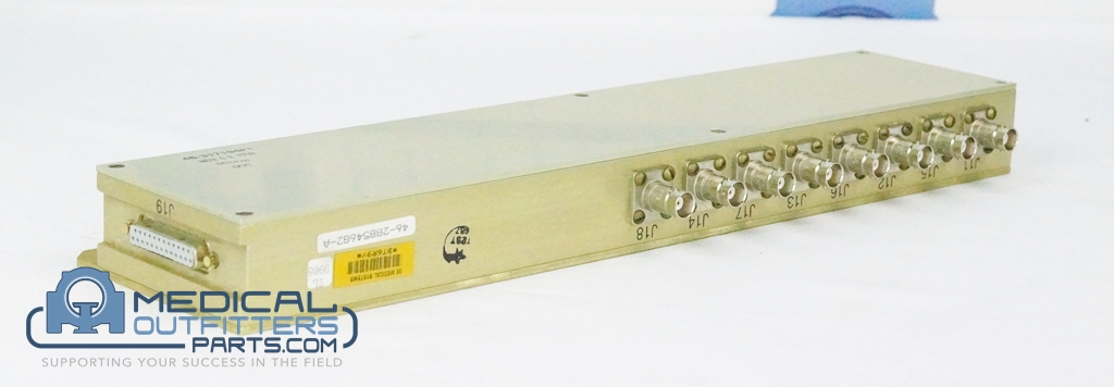 GE MRI Signa 1.5T Multi Coil Preamp Switch, PN 46-288546G2, 46-288546G2-A, 46-317195P1