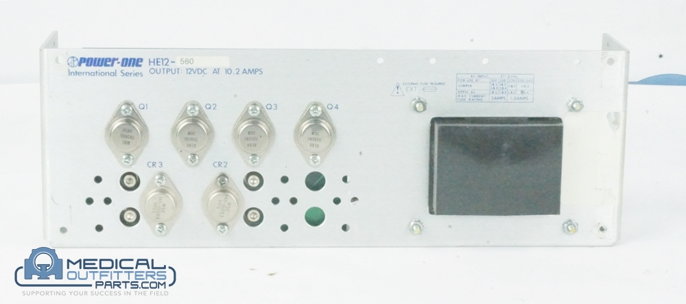 GE CT LightSpeed Power Supply 12VDC, ASM E-Case, PN 2225217