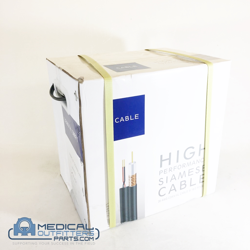 High Performance Siamese Cable, 20AWG Coaxial Cable W18/2 Power, (Tool), PN SC500CU01