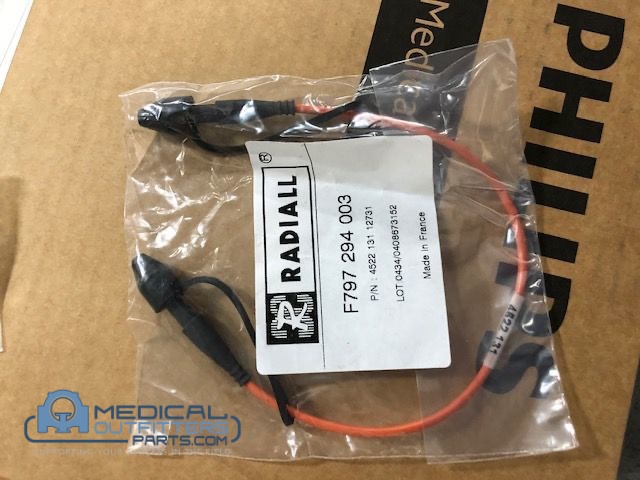 Philips MRI Intera Achieva 1.5T Loop Back Fiber Cable, PN 452213112731