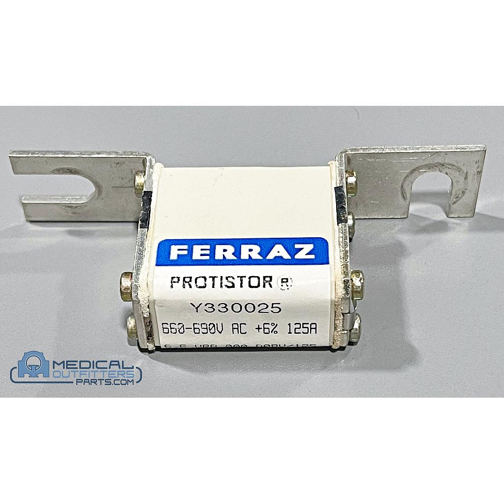 FERRAZ Fuse, 125A, 660V - 690V, PN Y330025
