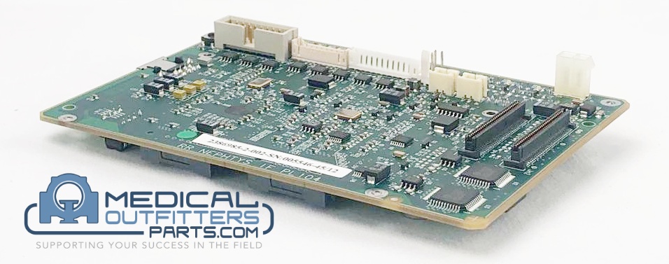 GE Digital Senographe Essential Parting Line 104 Interface Board Programmed, PN 2386985-2, 2386985-2-002