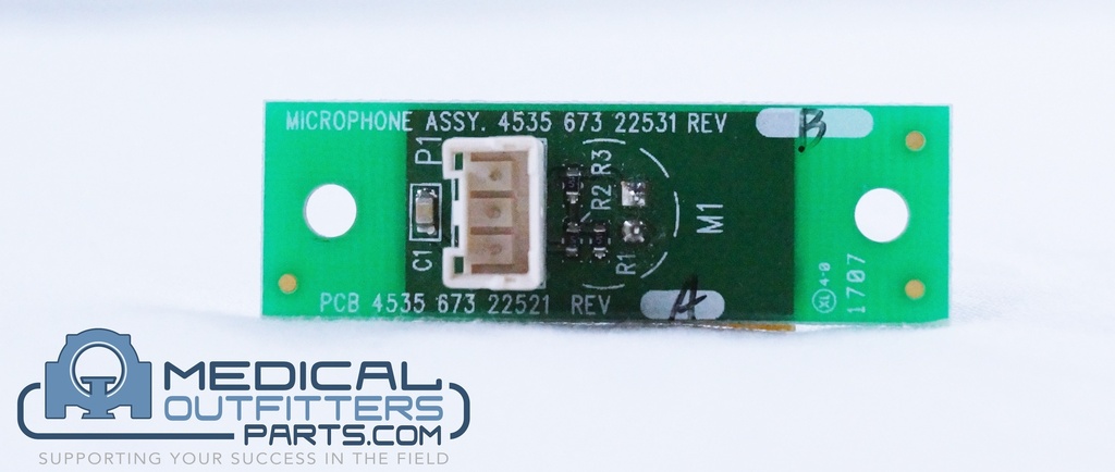 Philips CT Gantry Small Microphone Board, PN 453567322531