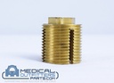 GE MRI Caster Bushig Tpered ID Brass, PN 46-271761P1