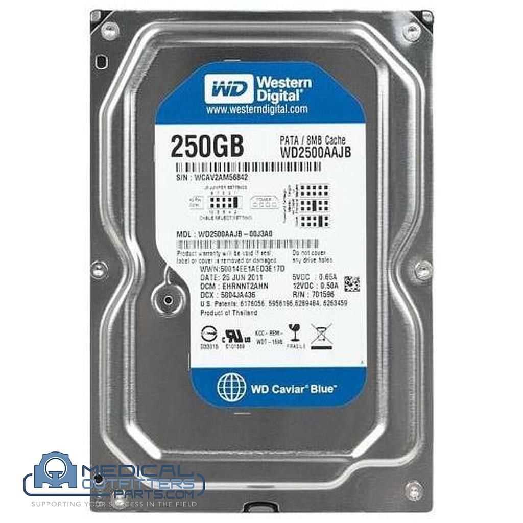 WD2500AAJB Western Digital 250GB 7200RPM ATA 100 3.5 inch Caviar Hard Drive, WD2500AAJB-00J3A0