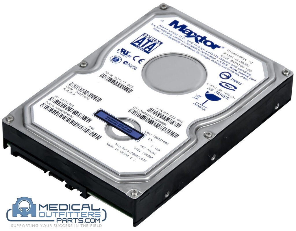 (CIRS - 3HD Set) Maxtor 80GB SATA Hard Drive , 6L080M0