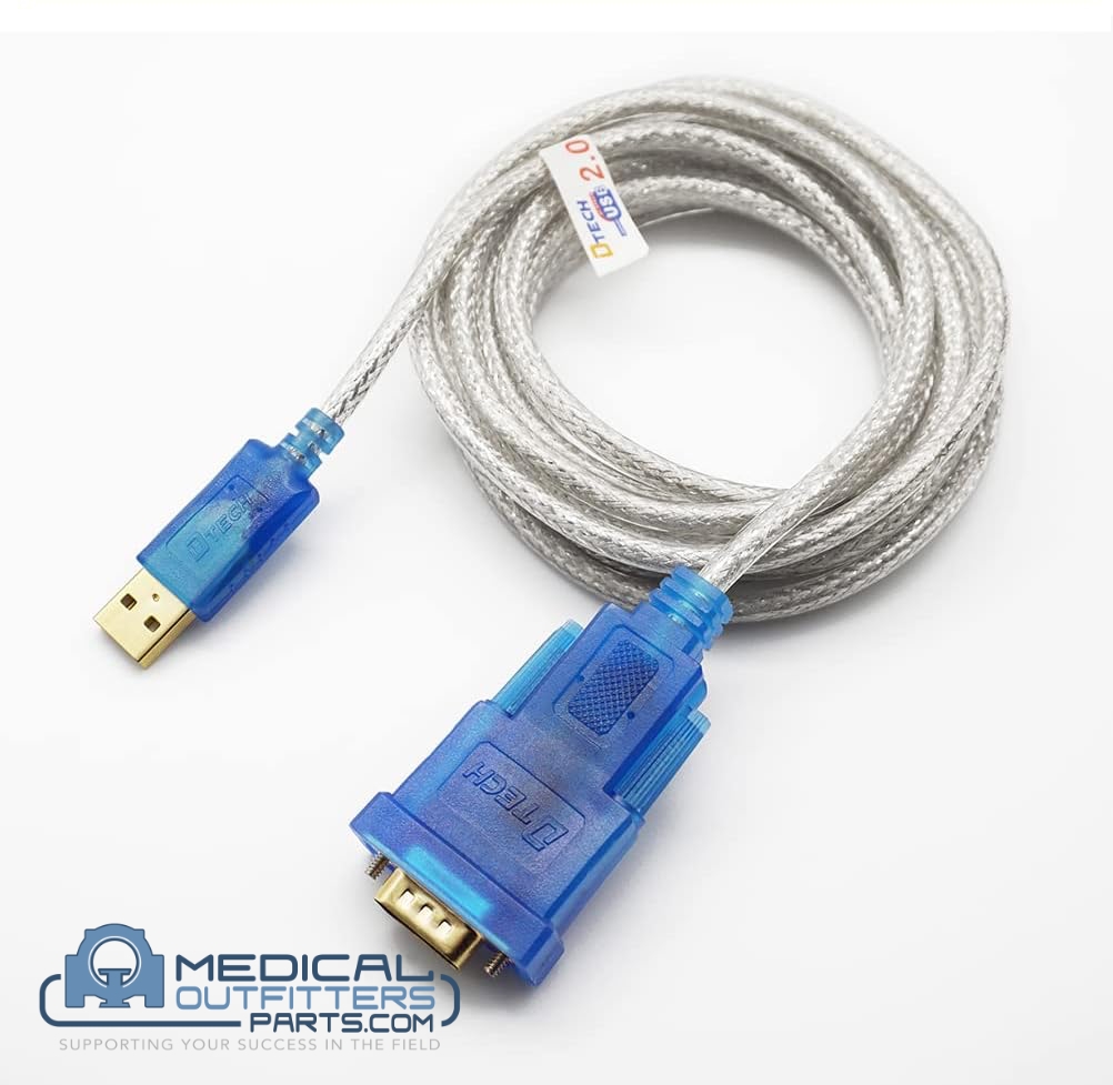 Dtech USB to RS232 Serial Cable with FTDY Chipset, compatible wit Windows 11 / startech serial cable db-9 9 pin d-sub 25ft