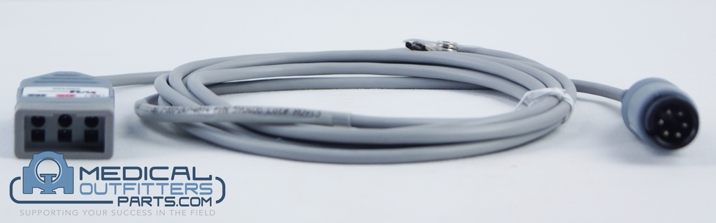 Philips CT Assy Patient Cable For Ivy. 10 FT 3 Lead, PN 455300006171
