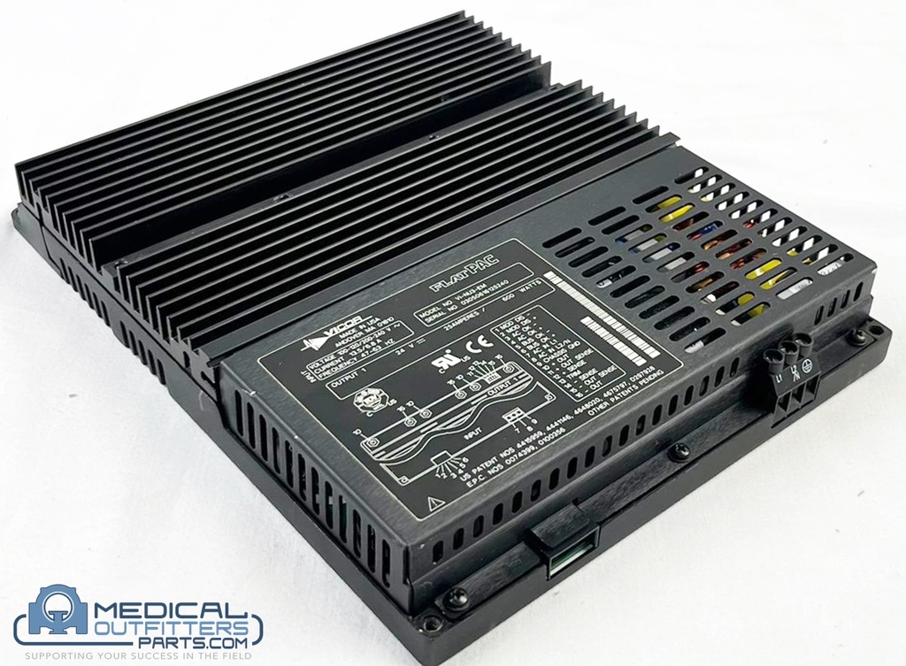 Philips CT Brilliance 16 Vicor Low Profile Power Supply, 600W 24V, PN 453567449761,VI-NU3-EM