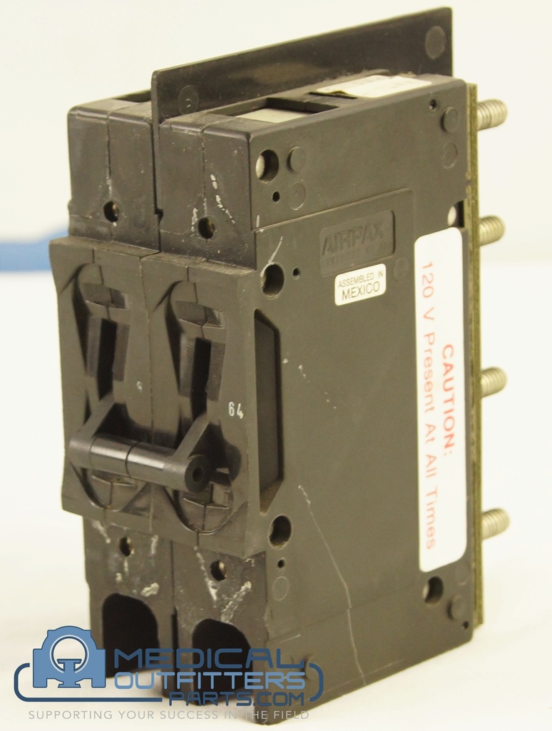 GE X-Ray Portable Cicuit Breaker 120V/64A 2 Pole, PN 219-2-22763-1