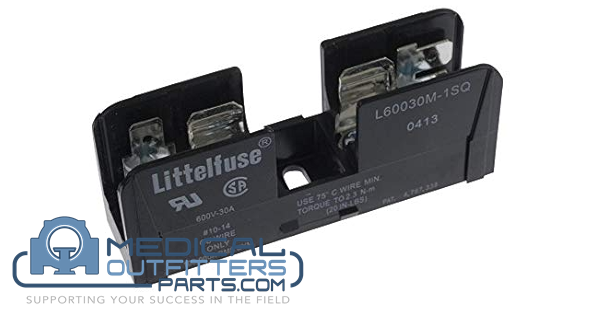 Littelfuse Fuseblock 600V-30A Thermoplastic (Base), PN L60030M1SQ