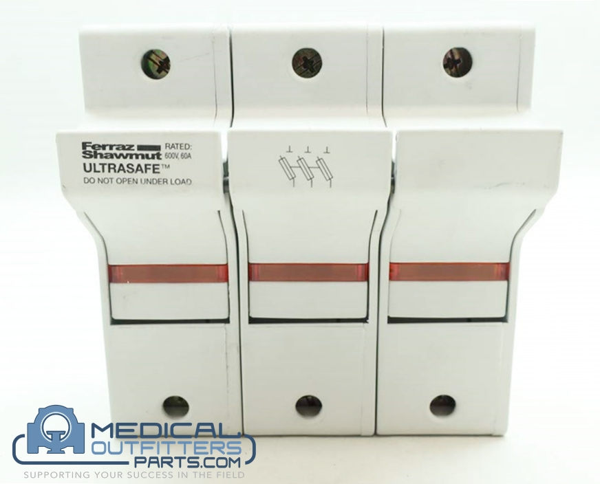 Ferraz Schawmut Fuse Holder 3 Pole 600V-60A, PN US6J31-M211381