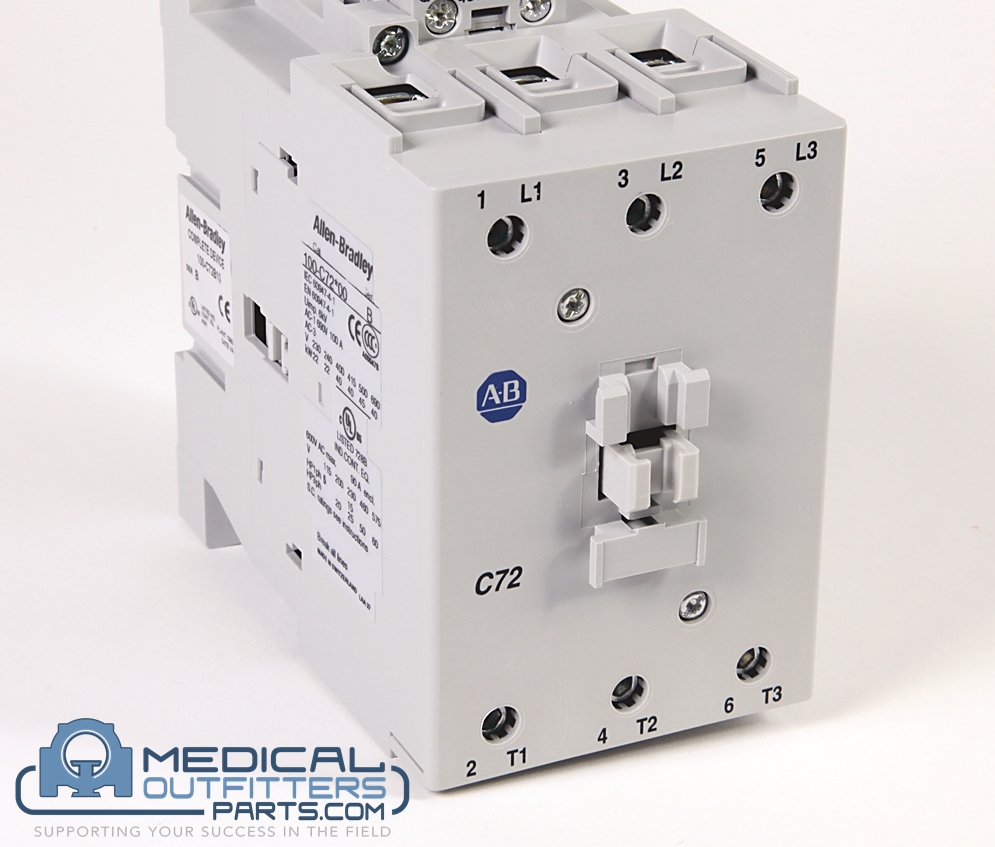 Allen-Bradley Contactor 110V-50Hz, 120V-60Hz, PN 100-C7200