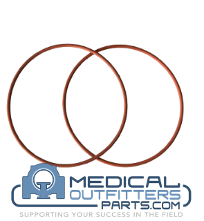 Red Silicone Ring Size 103X103X3MM, PN 02047520