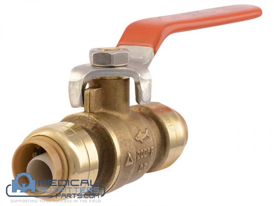 Ball Valve Push To Connect 1/2, PN Ball Valve